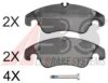 A.B.S. 37728 OE Brake Pad Set, disc brake